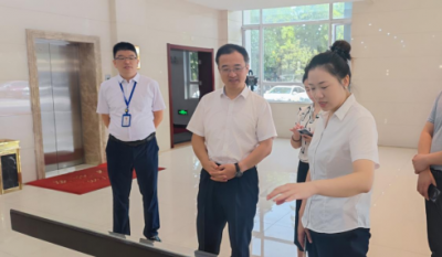 引領科技風尚    共創(chuàng)輝煌未來——六安市科技局領導來我司參觀指導！